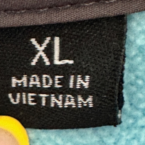 Fila Sport Full Zip Jacket Blue Gray Fleece Women's Size XL Athletic - Picture 3 of 6